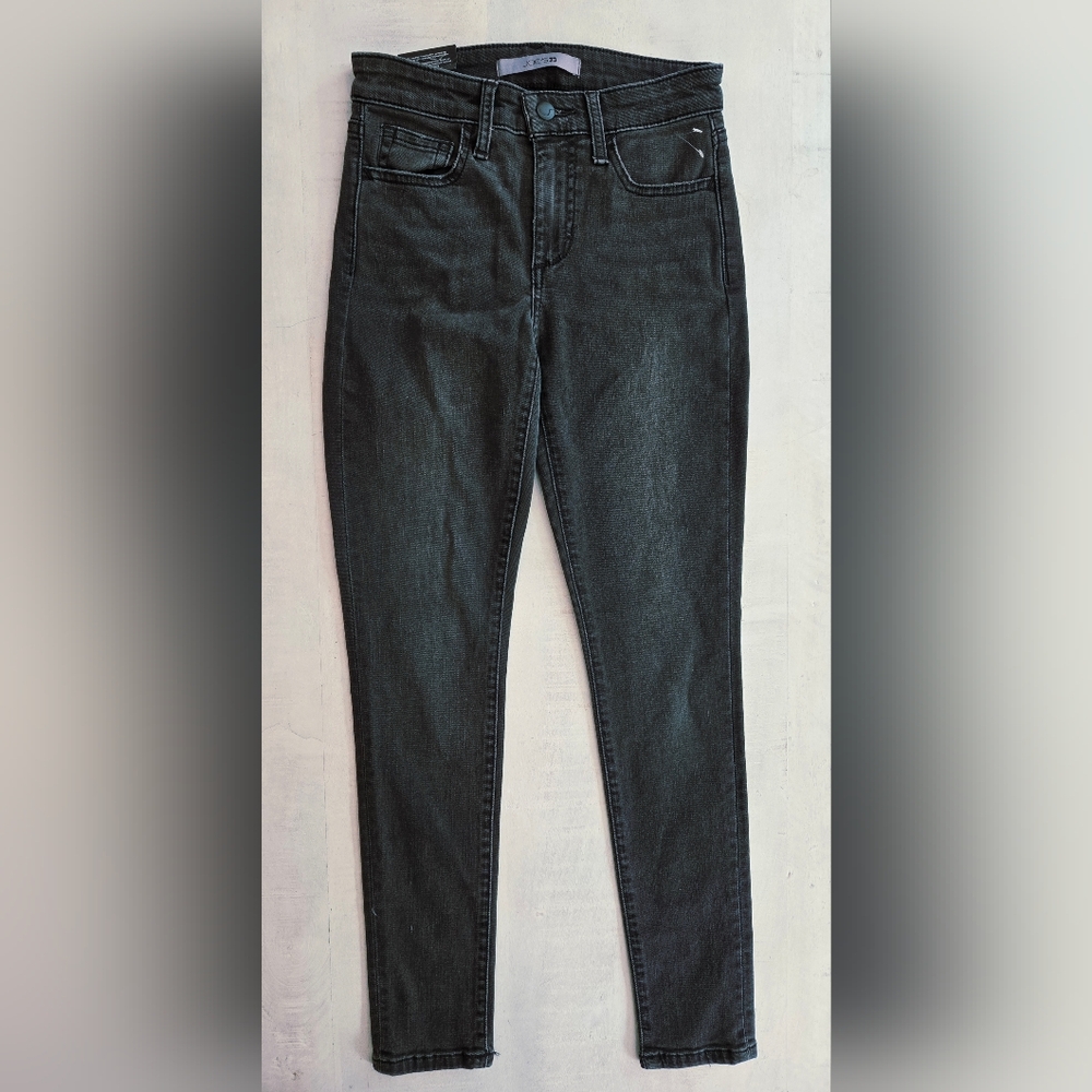 JOE'S JEANS Mid Rise Bluebell Black Skinny Denim Jeans, NWT, Size 24